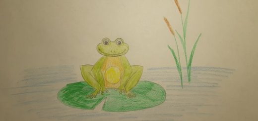 Как нарисовать лягушку карандашом поэтапно для детей