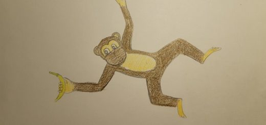 Как нарисовать обезьяну карандашом поэтапно для детей